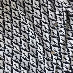 Alfani Shirt Dress - sparrow print